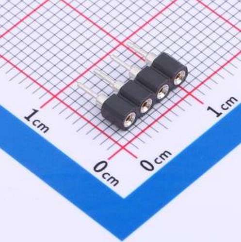 PM254-1-04-Z-3.0-C 排母 1x4P 间距:2.54mm 直插 插件,P=2.54mm