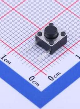 K2-1102DF-C4CW-01 轻触开关 6*6*5 两脚侧插开关 插件