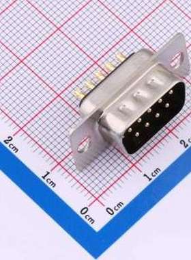MHDM9SP D-Sub/VGA连接器 DSUB连接器车针焊线式9PIN公座 插件