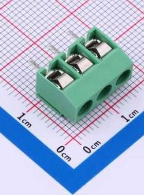 MX126-5.0-03P-GN01-Cu-S-A 螺钉式接线端子 5mm 1x3P 排数:1 每
