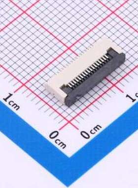 GT-F0502SR20-17SMT01 FFC/FPC连接器 翻盖式 下接 P数:17P 间距: