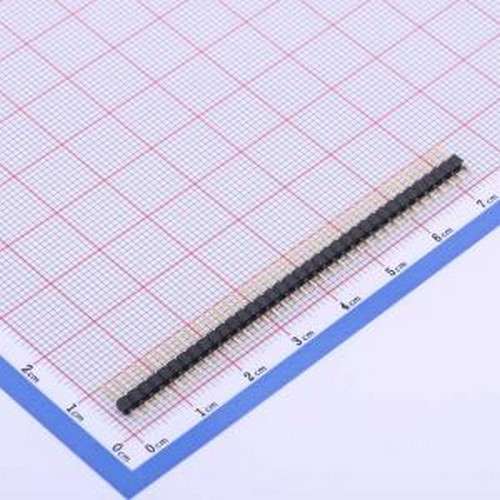 X4611WRS-36I-C40D28 排针 1x36P 间距:2mm 方针 SMD,P=2mm,卧贴