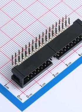 DS1013-34RSiB-B-0 IDC刺破式连接器(牛角/简牛) 2.54mm 2x17P 排