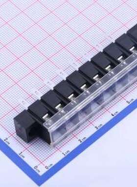 KF28HM-7.62-8P 栅栏式接线端子 7.62mm 1x8P 每排P数:8 排数:1