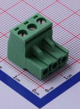 1754465 插拔式接线端子 5mm 1x3P 排数:1 每排P数:3 P=5mm