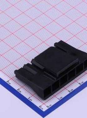 444412006 胶壳(线对板/线对线) 1x6P 7.49mm P=7.49mm