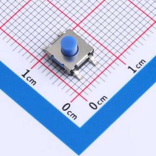 YTS2K0092FUG00 轻触开关 6.4*6.25*5mm 立贴 轻触开关 SMD