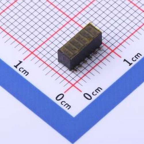 PM127VS-12-12-H34-4.5-R 排母 间距:1.27mm 2x6P 立贴 SMD,P=1.2