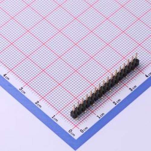 X6511WVS-16H-C60D48R2 排针 1x16P 间距:2.54mm 方针 SMD,P=2.54