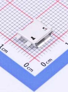 MICRO CBJB1.17-4P USB连接器 Micro-B 母 沉板 SMD