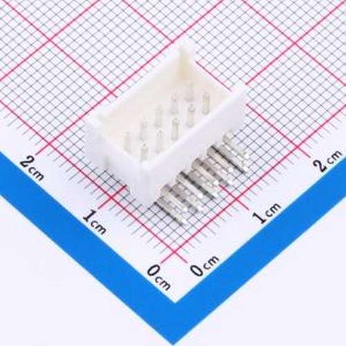 XHZ-10AW 线对板针座 2x5P 间距:2.5mm 弯插 弯插,P=2.5mm