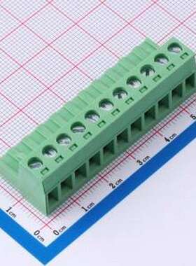 DB2EK-5.0-11P-GN-S 插拔式接线端子 5mm 排数:1 每排P数:11 绿色
