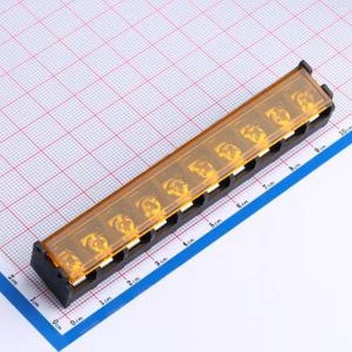 DBT50G-9.5-10P-BK-P OGC 栅栏式接线端子 9.5mm 插件,P=9.5mm