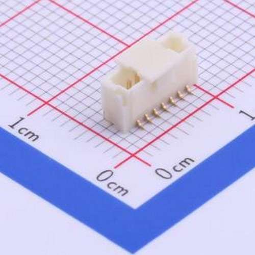 A1001WV-S-07PD01 线对板针座 间距:1mm 1x7P SMD,P=1mm