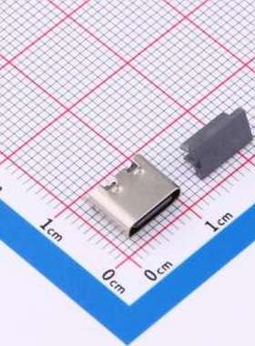 TYPE-C-331-LSRH650 USB连接器 Type-C 母 立贴 6.5H SMD