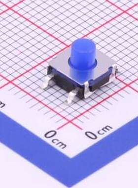 TS-1159B-B-D-BL 轻触开关 6.2*6.2*5.1mm 立贴 轻触开关 SMD
