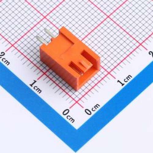 TJC3B-H-2A-11.2-OR 线对板针座 1x2P 间距:2.5mm 直插 插件,P=2.
