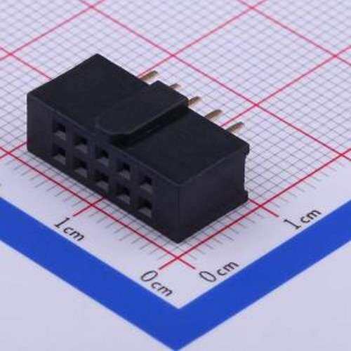 MTF185-205SY3-S01 排母 间距:2.54mm 2x5P 直插 插件,P=2.54mm