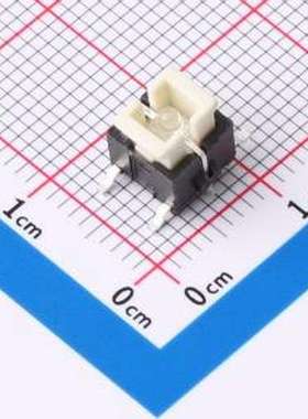 HX TS6672TP CL 轻触开关 带灯开关 翠绿灯 6*6*7.2mm SMD-4P,7.2