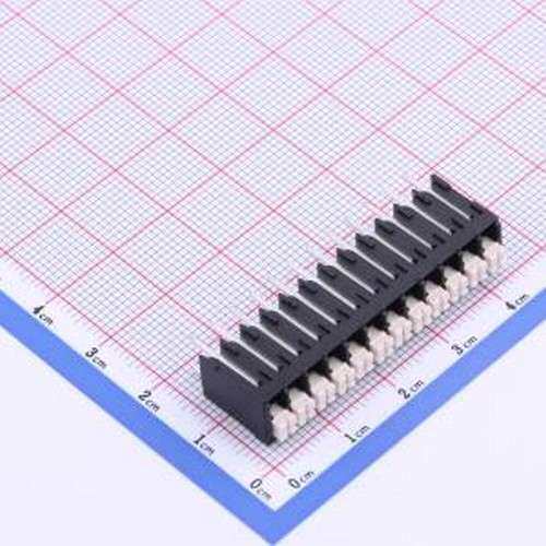 JL212V-35012B01 弹簧式接线端子 1x12P 3.5mm 每排P数:12 排数:1