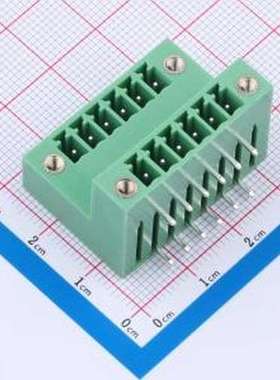 KF2EDGRTM-3.5-2*6P 插拔式接线端子 KF2EDGRTM-3.5-2*6P 插件,P=