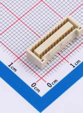 X1254WVS-2x12A-LPSN 线对板针座 2x12P 间距:1.25mm 立贴 SMD