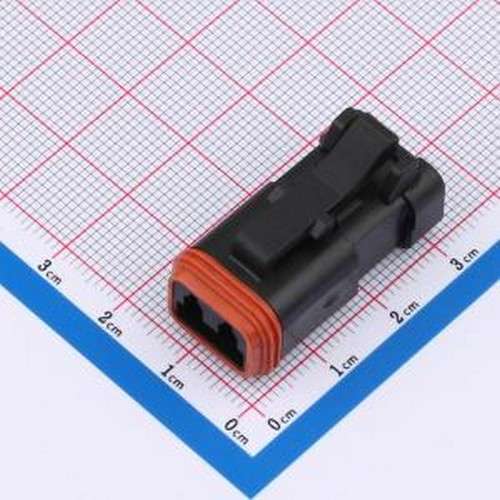 AT06-2S-EC01BLK 胶壳(线对板/线对线) AT06-2S-EC01BLK