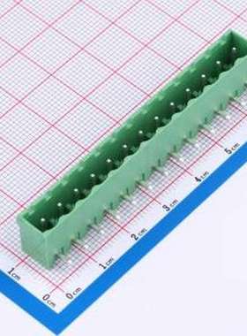 DB2ERC-5.0-13P-GN 插拔式接线端子 5mm 排数:1 每排P数:13 绿色