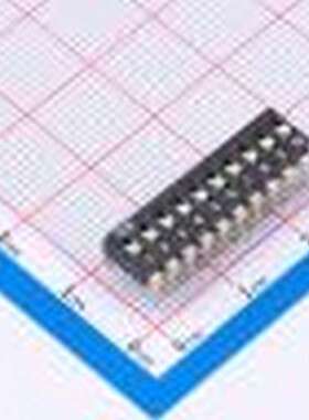 SMXH-10K-TP 拨码开关 间距2.54mm 10位拨码开关 插件