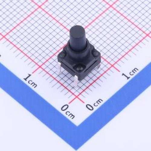 K2-1839DQ-P4SW-02 轻触开关 6.2x6.2x11.5 带胶套插件防水开关
