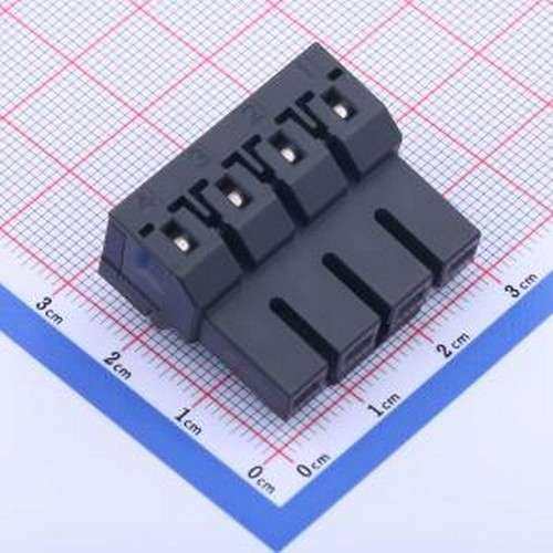 JL9EDGK-75004B01 插拔式接线端子 1x4P 7.5mm 排数:1 每排P数:4