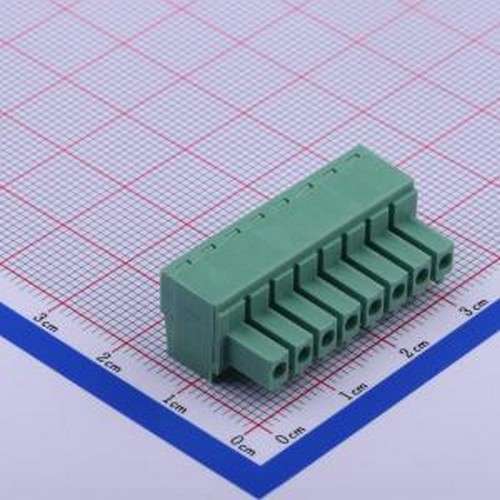 JL15EDGK-38108G01 插拔式接线端子 1x8P 3.81mm 排数:1 每排P数: