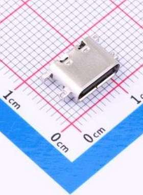 TYPEC-302-BRP16SC13 USB连接器 Type-C 母 沉板 SMD