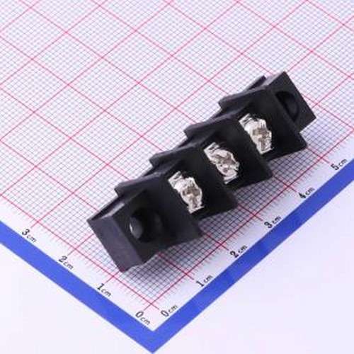 KF55CM-10.0-3P 栅栏式接线端子 10mm 1x3P 每排P数:3 排数:1 直