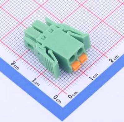KF2EDGKNG-3.81-2P 插拔式接线端子 3.81mm 1x2P 排数:1 每排P数: