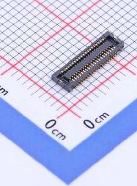 AXT540124 板对板与背板连接器 间距:0.4mm 母 立贴 SMD,P=0.4mm
