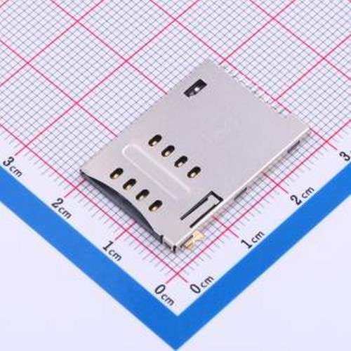 SIM-132-ARP10 SIM卡连接器 自弹式 MiniSIM卡 卡座 SMD