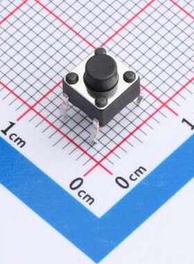 TS1702-CZ55HBS 轻触开关 6*6*5.5 直插 轻触开关 插件-4P,6x6mm