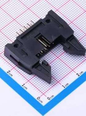 CS-1200WS-10(L16.0 短耳) IDC刺破式连接器(牛角/简牛) 2.54mm 2