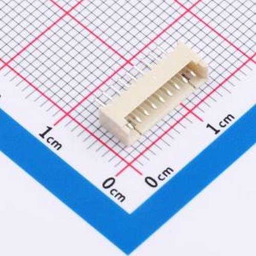 XD-1.25-9A 线对板针座 1x9P 间距:1.25mm 直插 插件,P=1.25mm