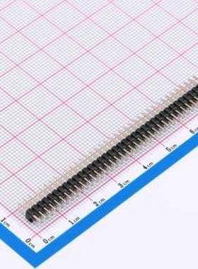 KH-2PH180-2X37P-L8.7 排针 2x37P 间距:2mm 插件,P=2mm