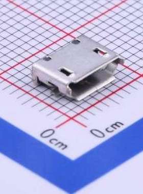 U-MICRM05P-BF10 USB连接器 Micro-B 母 卧贴 SMD