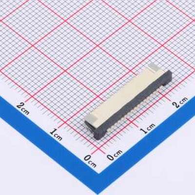 CT10252-16R-00-D FFC/FPC连接器 抽屉式 下接 P数:16P 间距:1mm
