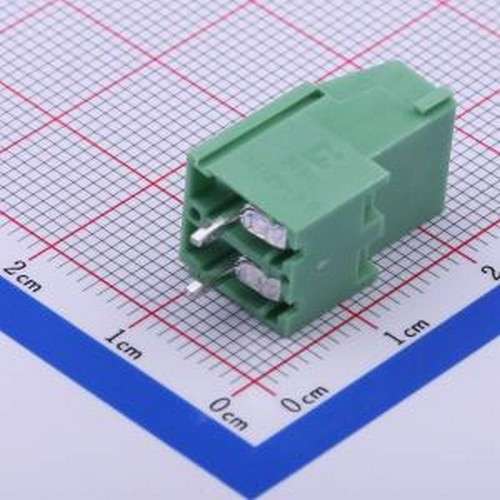 DB129V-5.0-2P-GN-S 螺钉式接线端子 5mm 1x2P 排数:1 每排P数:2