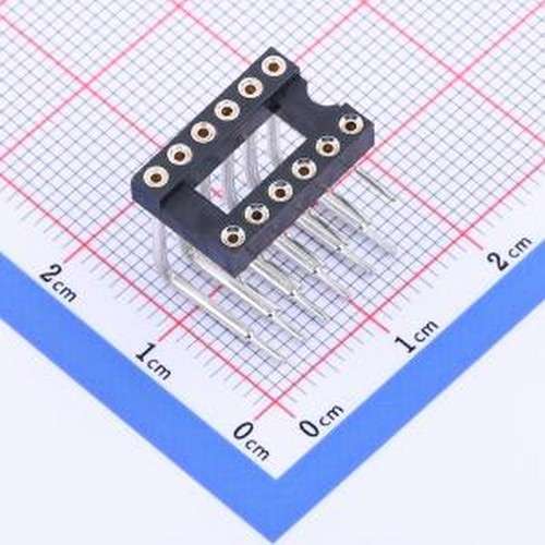 X5621FR-2x06-C762D32-2500 IC/晶体管插座 2x6P 间距2.54mm 圆孔