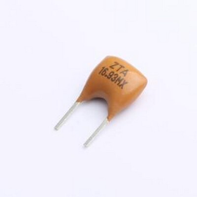 KZA169344 陶瓷谐振器(无源) ZTA 16.9344MHz 插件,P=5mm