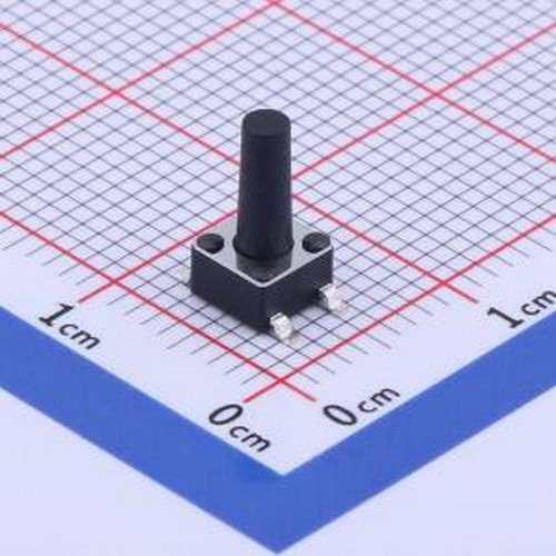 GT-TC074A-H090-L1 轻触开关 4.5*4.5*9mm 立贴 轻触开关 SMD