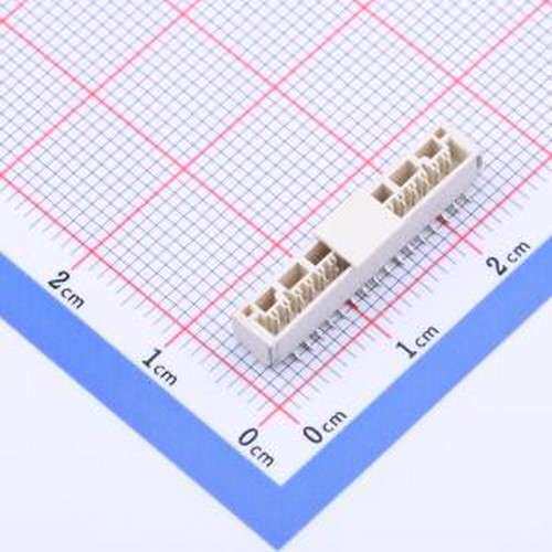 GH125-S16CCA-00 线对板针座 1x16P 间距:1.25mm 立贴 系列:GH SM