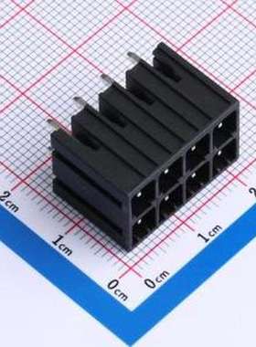 JL2EDGVHC-50804B01 插拔式接线端子 2x4P 5.08mm 排数:2 每排P数