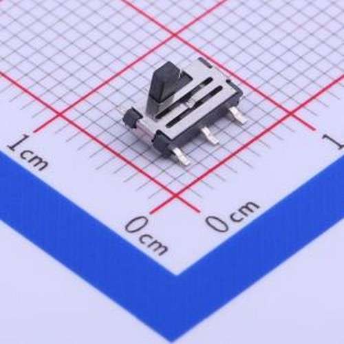 SS-3390S-L2 滑动开关 柄长2mm 立贴双档 滑动开关 SMD